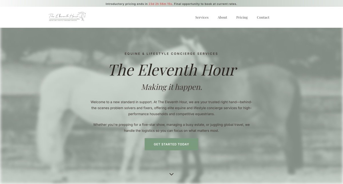 The Eleventh Hour website